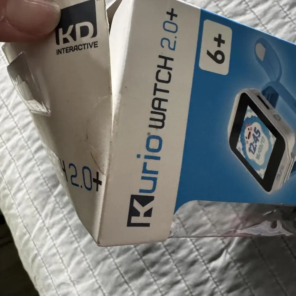 NEW Kurio Watch 2.0+ Blue Kids Smart Watch Bluetooth Camera‎ Apps Messaging